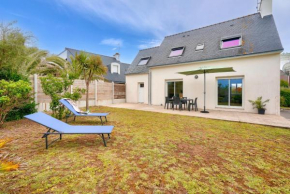 Maison pour 5 avec jardin à 350m de la plage